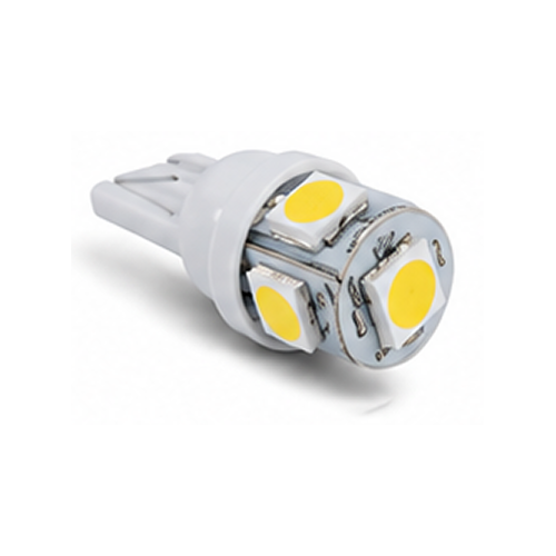 LAMP 5 LED T10 ESMAGADA TORRE — 12v/ 24v