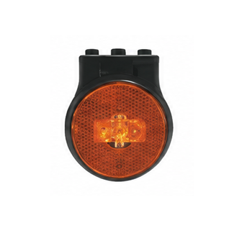 LANTERNA LATERAL 65MM LED ÂMBAR